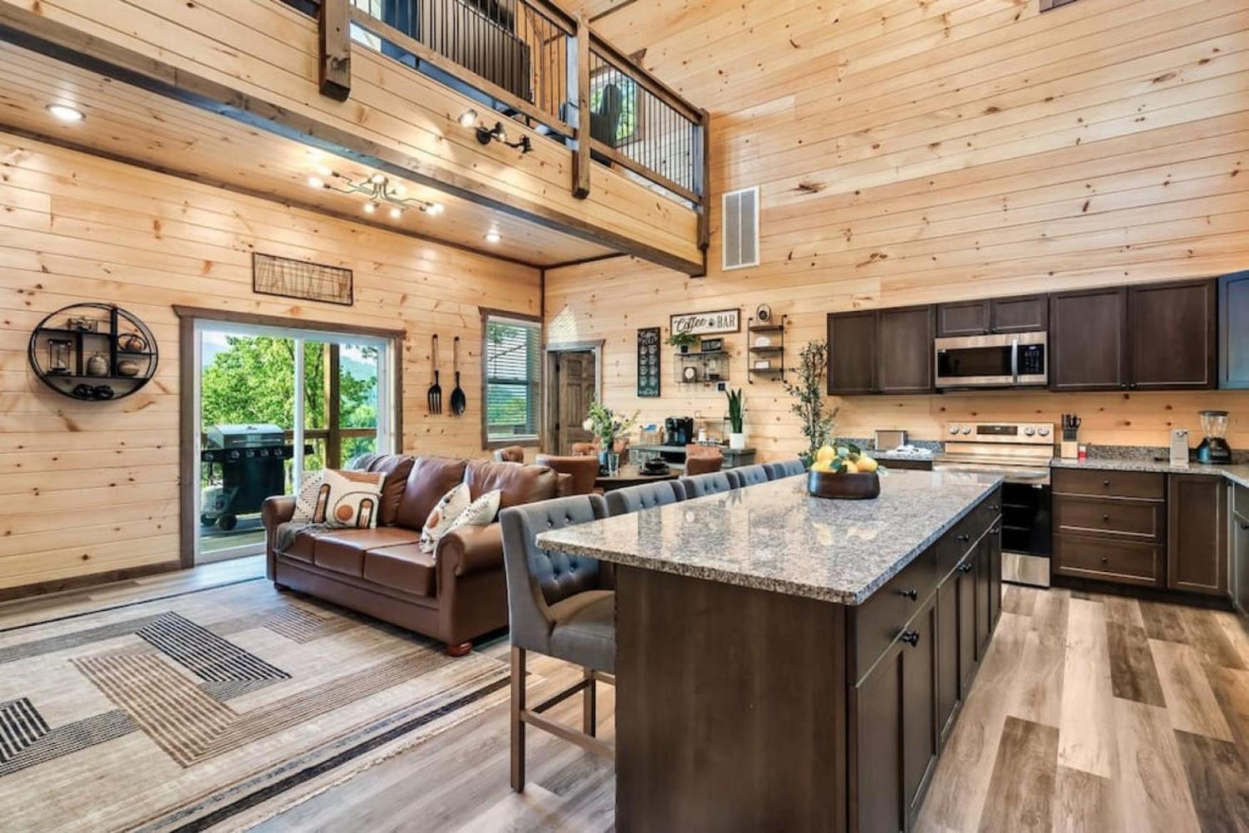Tranquil Mountain Getaway By Ghosal Luxury Lodging Gatlinburg Exterior foto