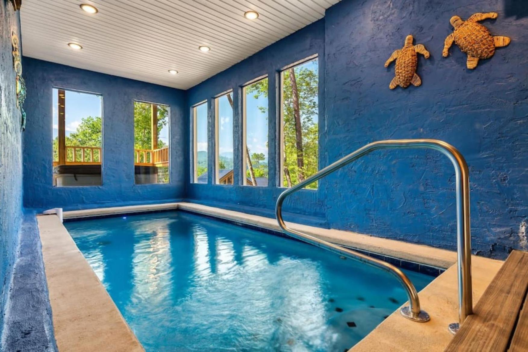 Tranquil Mountain Getaway By Ghosal Luxury Lodging Gatlinburg Exterior foto